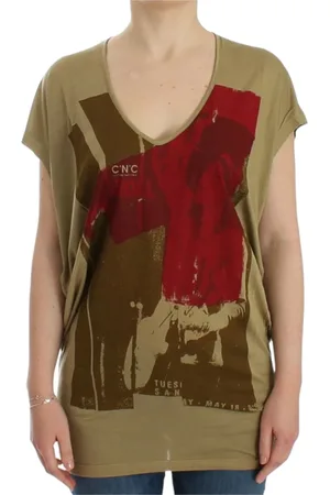 Costume National Donna, Top, Verde, XS, new