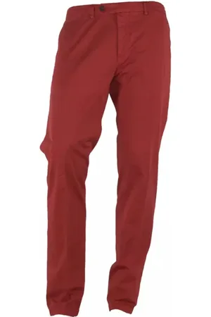 Made in italia Uomo, Pantaloni, Rosso, M, new