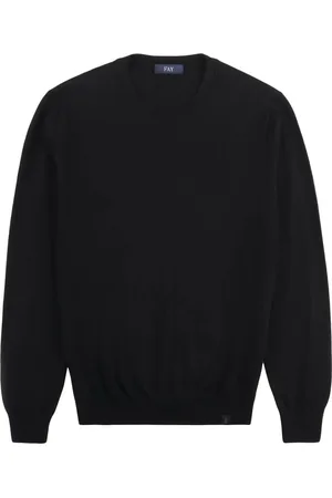 FAY Uomo, Maglie, Nero, M, new