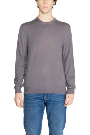 Armani Exchange Uomo, Maglie, Grigio, M, new