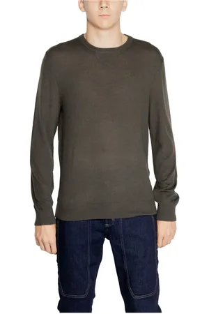Armani Exchange Uomo, Maglie, Marrone, 2Xl, new