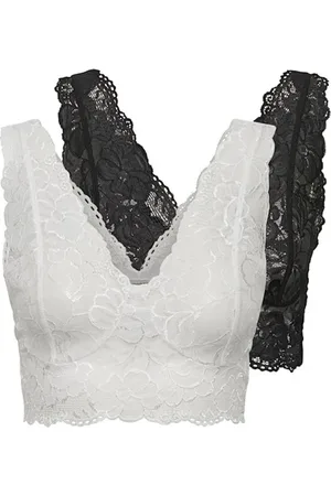 Cream Donna, Top, Nero, 2Xl, new