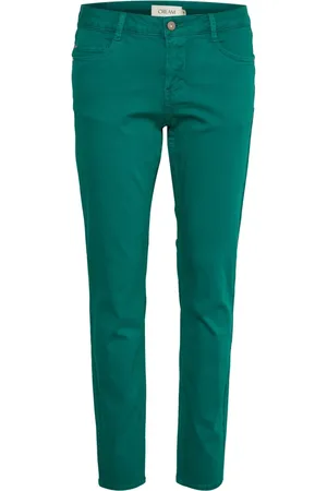 Cream Donna, Pantaloni, Verde, W26 L32, new