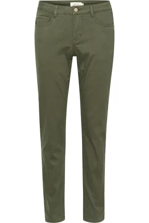 Cream Donna, Pantaloni, Verde, W27 L30, new