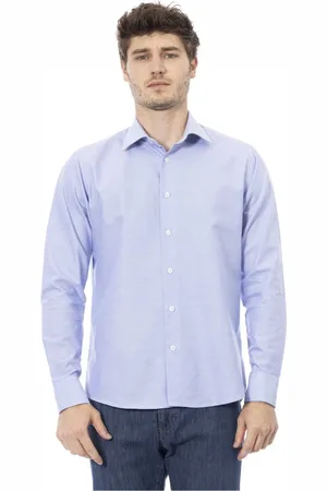 BALDININI Uomo, Magliette, Blu, L, new