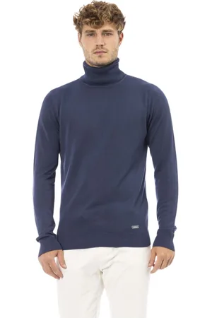 BALDININI Uomo, Maglie, Blu, L, new
