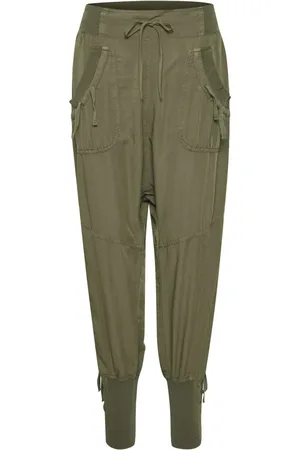 Cream Donna, Pantaloni, Verde, M, new