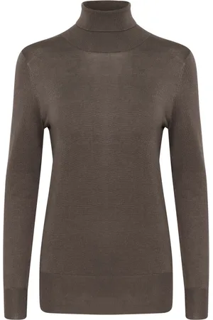 Kaffe Donna, Maglie, Marrone, L, new