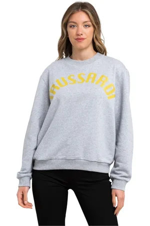 Trussardi Donna, Felpe, Grigio, M, new