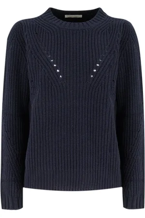 LE TRICOT PERUGIA Donna, Maglie, Blu, M, new