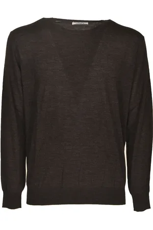 KANGRA CASHMERE Uomo, Maglie, Nero, L, new