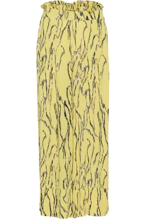 Soaked in Luxury Donna, Pantaloni, Giallo, XL, new