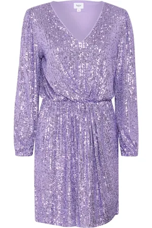 Saint Tropez Donna, Abiti, Viola, XS, new