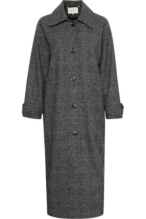 Kaffe Donna, Cappotti, Grigio, L, new
