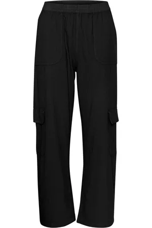 Kaffe Donna, Pantaloni, Nero, L, new