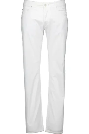 Hand Picked Uomo, Jeans, Bianco, W32, new