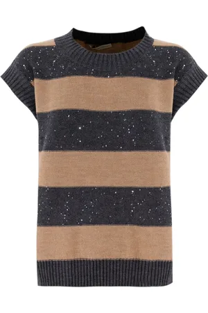 LE TRICOT PERUGIA Donna, Maglie, Multicolore, S, new