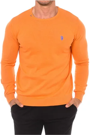 U.S. Polo Assn. Uomo, Maglie, Arancione, M, new