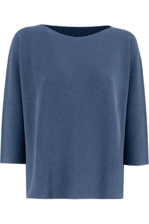 LE TRICOT PERUGIA Donna, Maglie, Blu, S, new