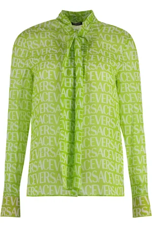 VERSACE Donna, Camicette , Verde, 2Xs, new