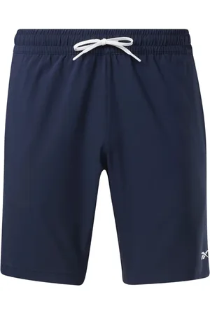 Reebok Uomo, Pantaloncini, Blu, XL, new