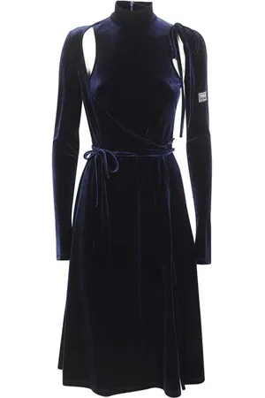 VERSACE Donna, Abiti, Blu, 2Xs, new
