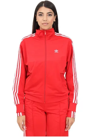 adidas Donna, Felpe, Rosso, S, new
