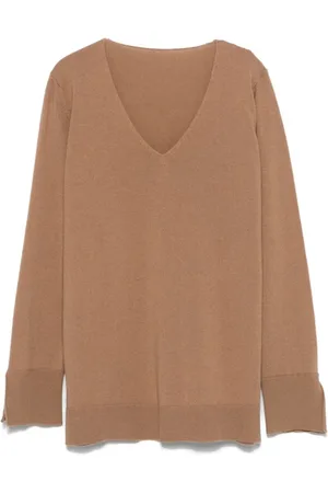 LE TRICOT PERUGIA Donna, Maglie, Marrone, M, new