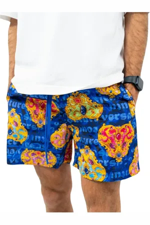 VERSACE Uomo, Costumi da bagno, Blu, XS, new
