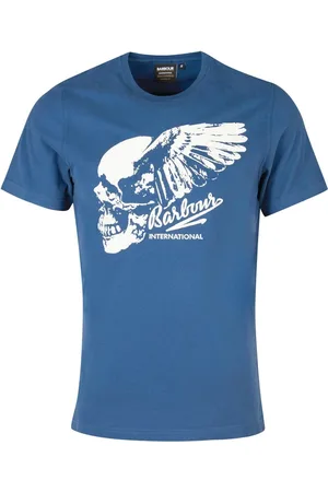 Barbour Uomo, Top, Blu, M, new