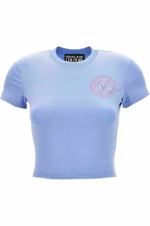 VERSACE Donna, Top, Blu, XL, new
