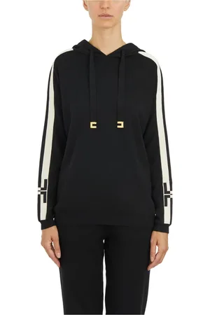 Elisabetta Franchi Donna, Felpe, Nero, S, new