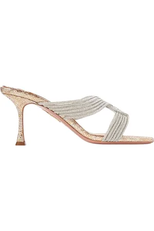 Aquazzura Donna, Scarpe, Grigio, 36 EU, new