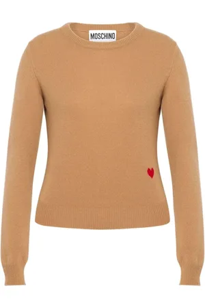 Moschino Donna, Maglie, Marrone, S, new