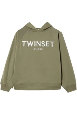 Twin-Set Donna, Felpe, Verde, XS, new