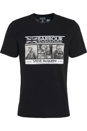 Barbour Uomo, Top, Nero, L, new