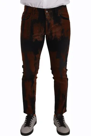 Dolce & Gabbana Uomo, Jeans, Marrone, M, new