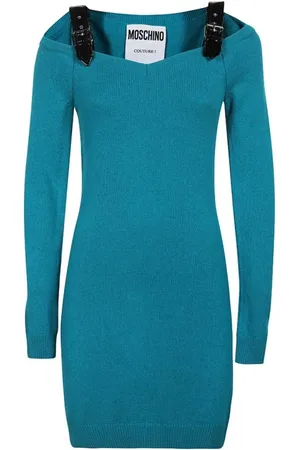 Moschino Donna, Abiti, Verde, XS, new