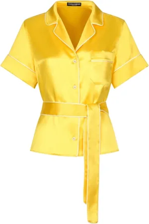 Dolce & Gabbana Donna, Camicette , Giallo, XS, new