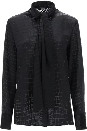 VERSACE Donna, Camicette , Nero, S, new
