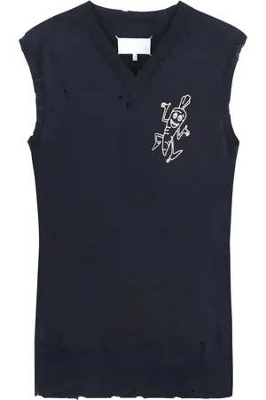 Maison Margiela Donna, Maglie, Blu, M, new