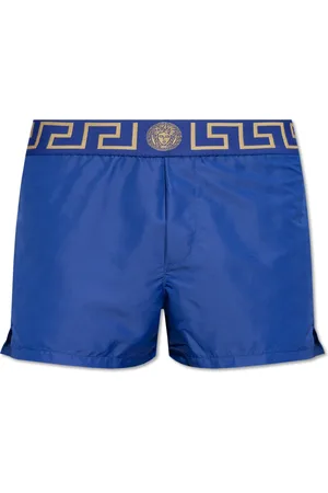 VERSACE Uomo, Costumi da bagno, Blu, 2Xl, new