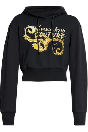 VERSACE Donna, Felpe, Nero, L, new