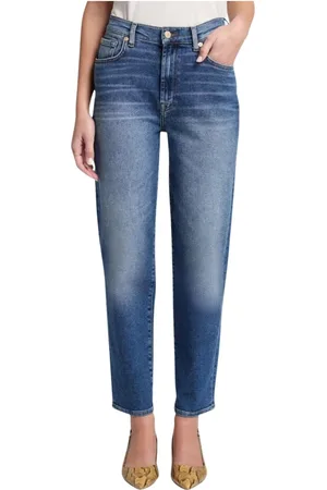 7 for all Mankind Donna, Jeans, Blu, W28, new