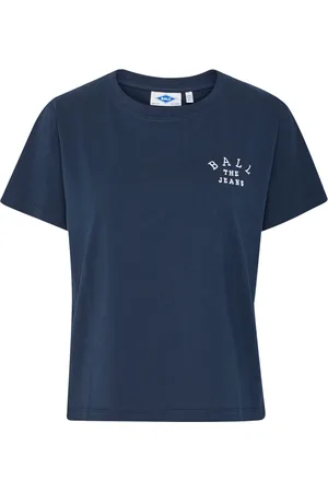 Ball Donna, Top, Blu, L, new