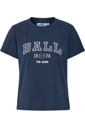 Ball Donna, Top, Blu, S, new