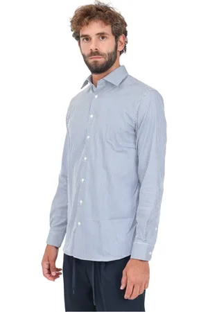 SELECTED Uomo, Magliette, Blu, L, new