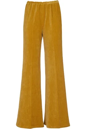 FORTE FORTE Donna, Pantaloni, Giallo, M, new