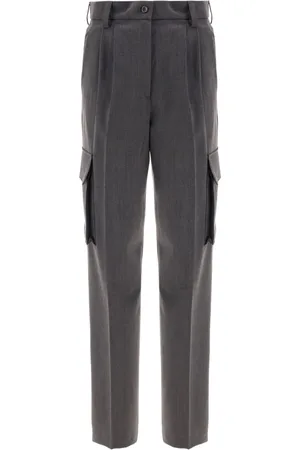 HERNO Donna, Pantaloni, Grigio, M, new