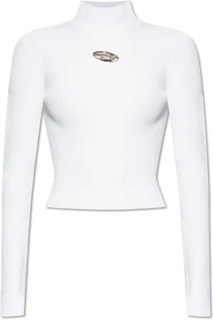 Diesel Donna, Maglie, Bianco, M, new